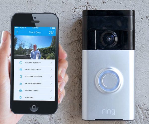 Smartphone Connected Video Doorbell