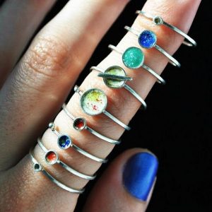 Solar System Planets Ring