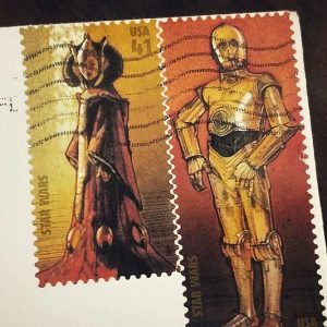 Star Wars Collectible Stamps