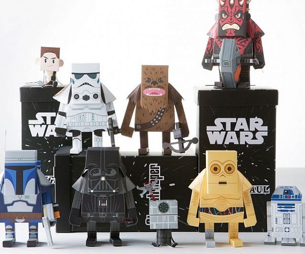 Star Wars Paper Craft Action Figures