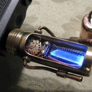Steampunk Glowing USB Drive