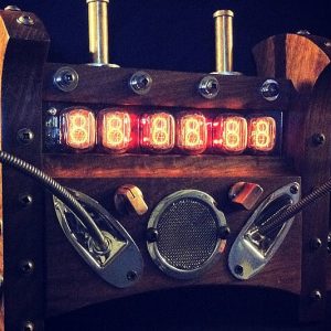 Steampunk Nixie Tube Clock