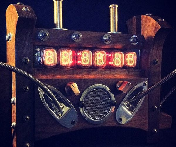 Steampunk Nixie Tube Clock