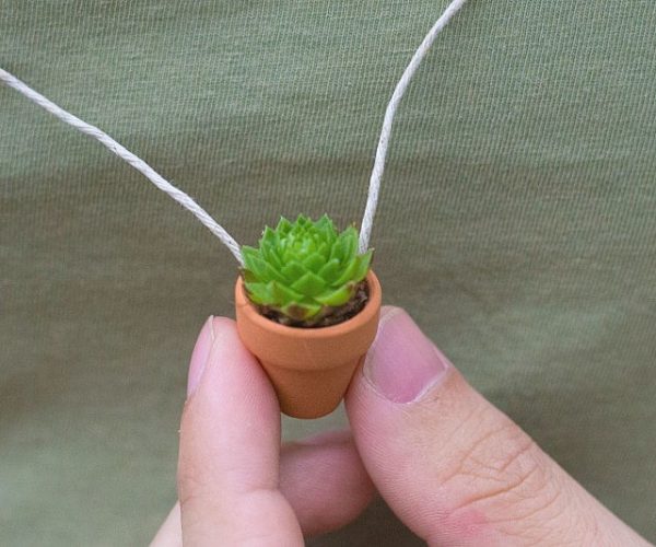 Wearable Planter Necklace