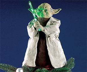 Yoda Christmas Tree Topper
