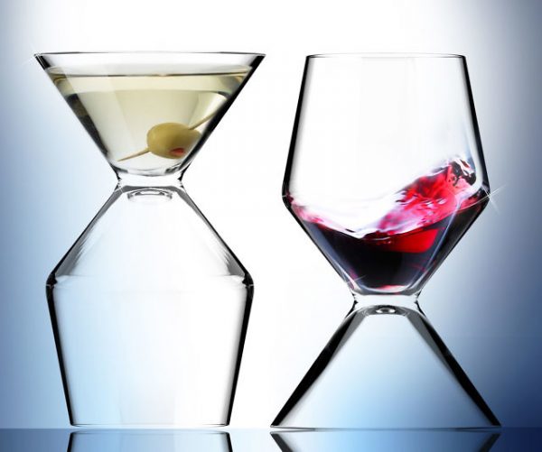 2-In-1 Martini Wine Glass