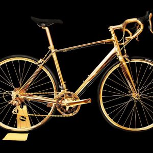 24K Solid Gold Bicycle