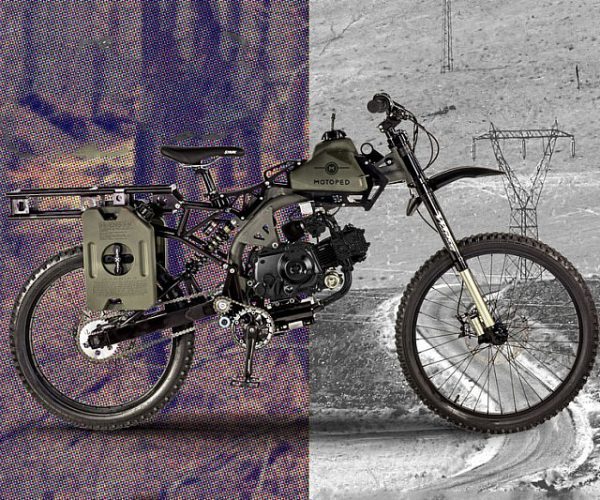 Apocalypse Survival Motorized Bike