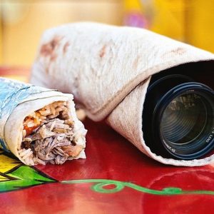 Burrito Camera Lens Wrap