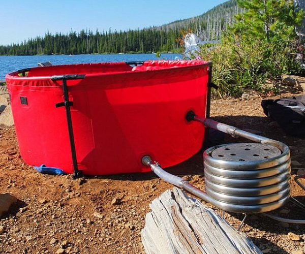 Collapsible Hot Tub