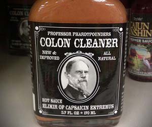 Colon Cleaner Hot Sauce