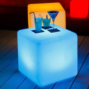 Cordless LED Lamp Cube