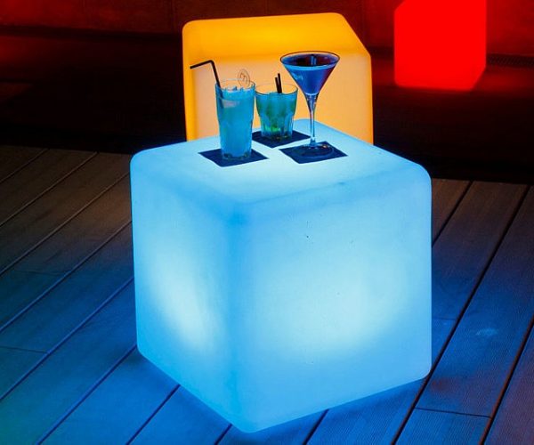 Cordless LED Lamp Cube
