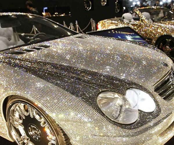 Crystal Covered Mercedes Benz SL600