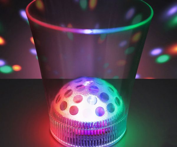 Disco Ball Light Projecting Cup