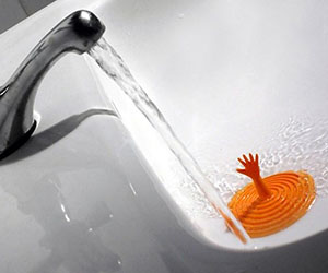Drowning Hand Sink Plug