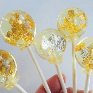 Edible 24 Karat Gold Lollipops