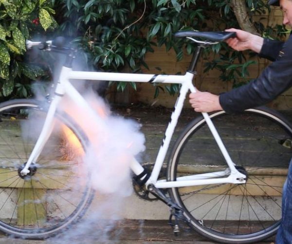 Exploding Anti-Theft Bicycle Alarm