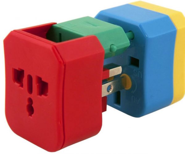 Four-In-One Global Adapter Block