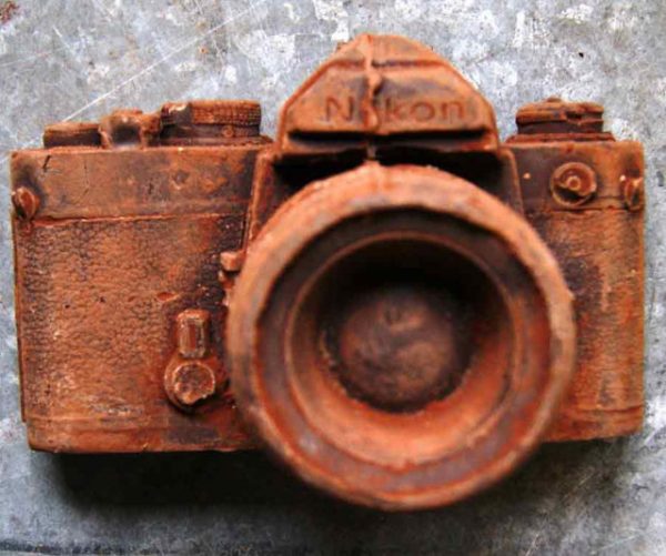 Full Size Vintage Chocolate Camera