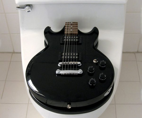 Guitar Toilet Seat Covers