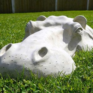 Hippopotamus Lawn Ornament