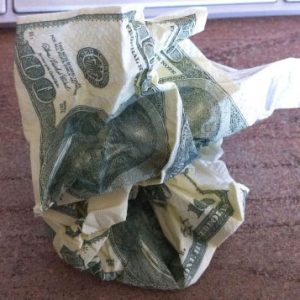 Hundred Dollar Bill Tissues