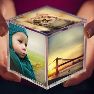Illuminating Instagram Photo Cube