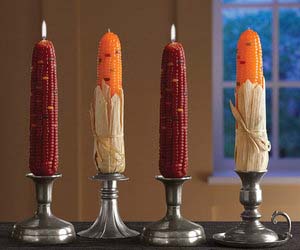 Indian Corn Candles
