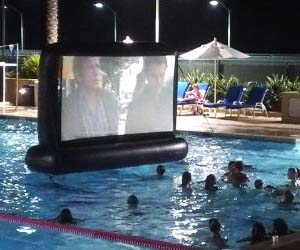 Inflatable Floating Movie Screen
