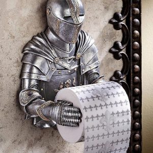 Knight Toilet Paper Holder