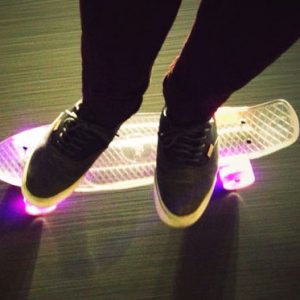 LED Skateboard Deck