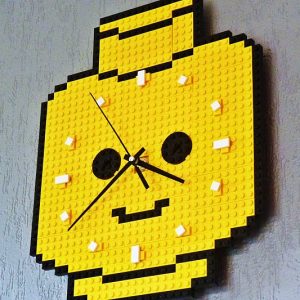 LEGO Head Wall Clock