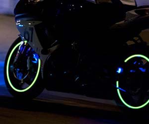 Light Up Motorcycle Wheel Lights