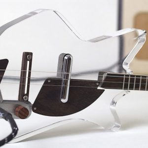 Lucite 3-String Electric Guitar
