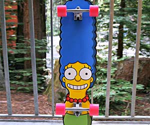 Marge Simpson Skateboard Deck