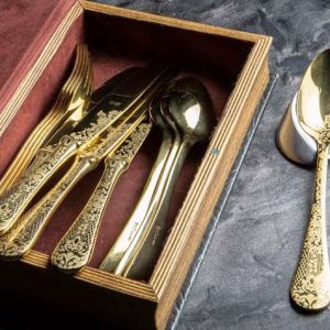 Mepra Casablanca Oro Cutlery