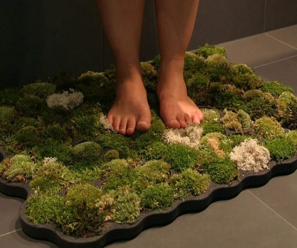 Moss Bathroom Mat