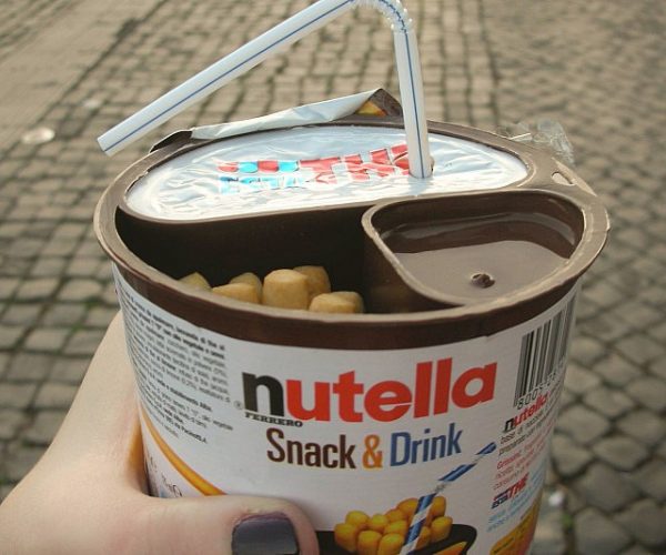 Nutella Snack And Drink Combo