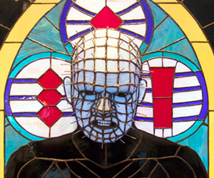 Pinhead 3D Stained Glass