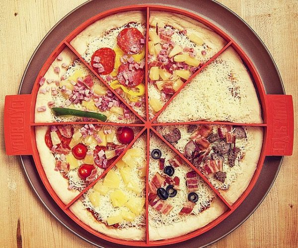 Pizza Slice Toppings Divider