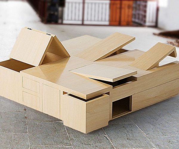 Puzzle Box Coffee Table