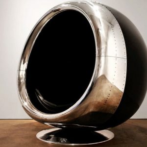 Recycled 737 Jet Engine Chair