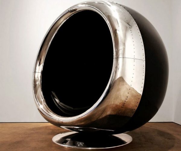 Recycled 737 Jet Engine Chair