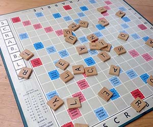 Scrabble Rug