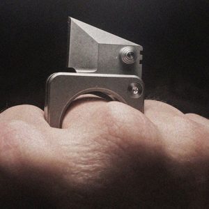 Self Defense Micro Knife Ring