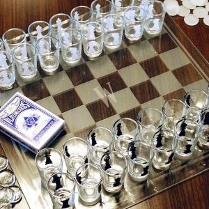 Shotglass Chess Game