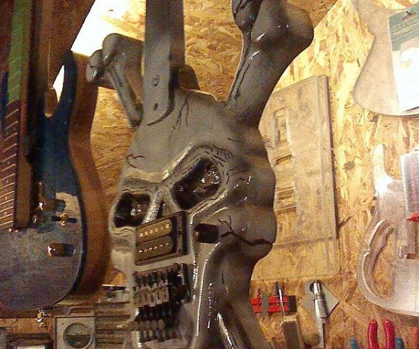 Skull And Crossbones Guitar
