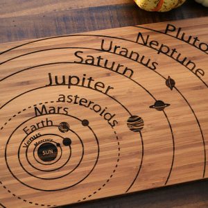 Solar System Cutting Board