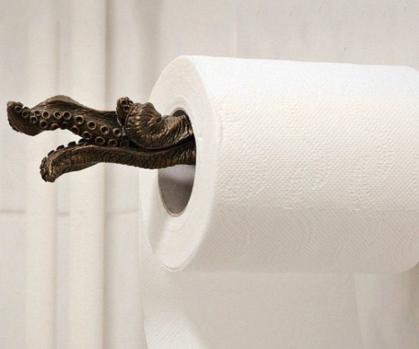 Tentacle Toilet Paper Roll Holder